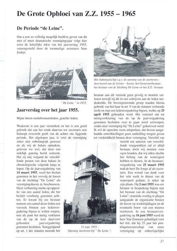 Gescande pagina met de kop De Grote Opbloei van Z.Z.